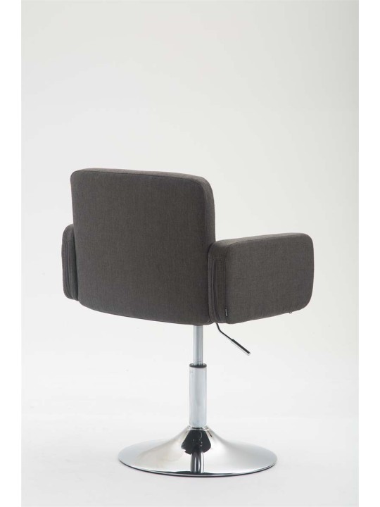 Espreguiçadeira em tecido Los Angeles, cinza escuro Espreguiçadeira em tecido Los Angeles, cinza escuro