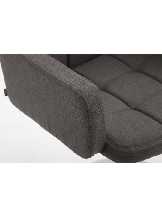 Espreguiçadeira em tecido Los Angeles, cinza escuro Espreguiçadeira em tecido Los Angeles, cinza escuro