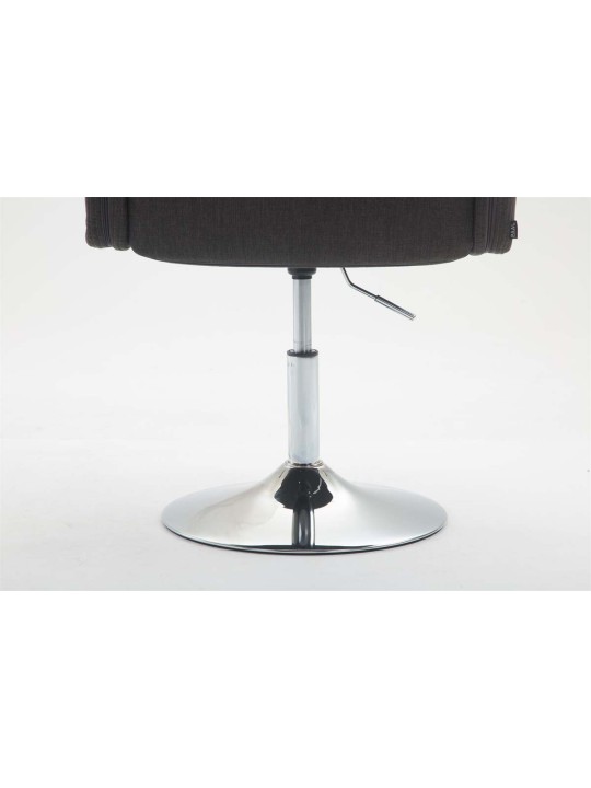 Espreguiçadeira em tecido Los Angeles, cinza escuro Espreguiçadeira em tecido Los Angeles, cinza escuro