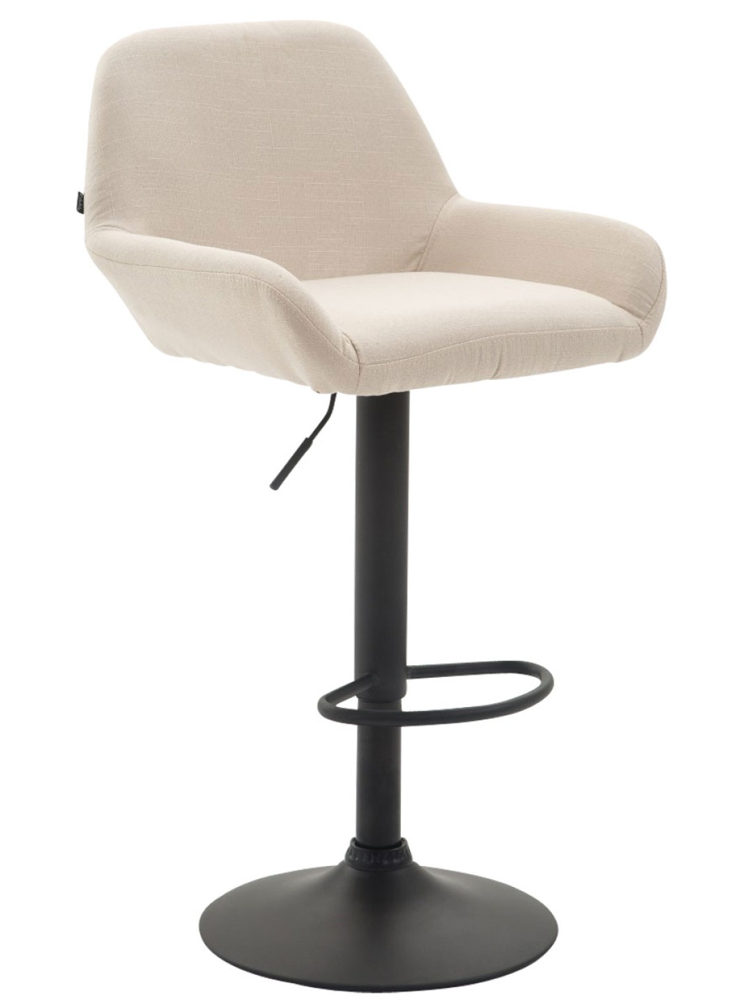 Banqueta alta tecido Braga B, creme