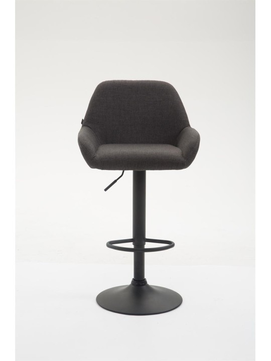 Banqueta alta tecido Braga B, cinza escuro Banqueta alta tecido Braga B, cinza escuro