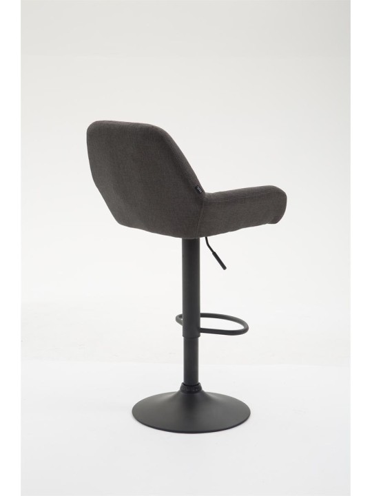 Banqueta alta tecido Braga B, cinza escuro Banqueta alta tecido Braga B, cinza escuro