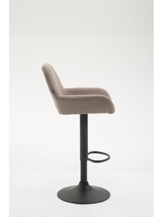 Banqueta alta tecido Braga B, taupe