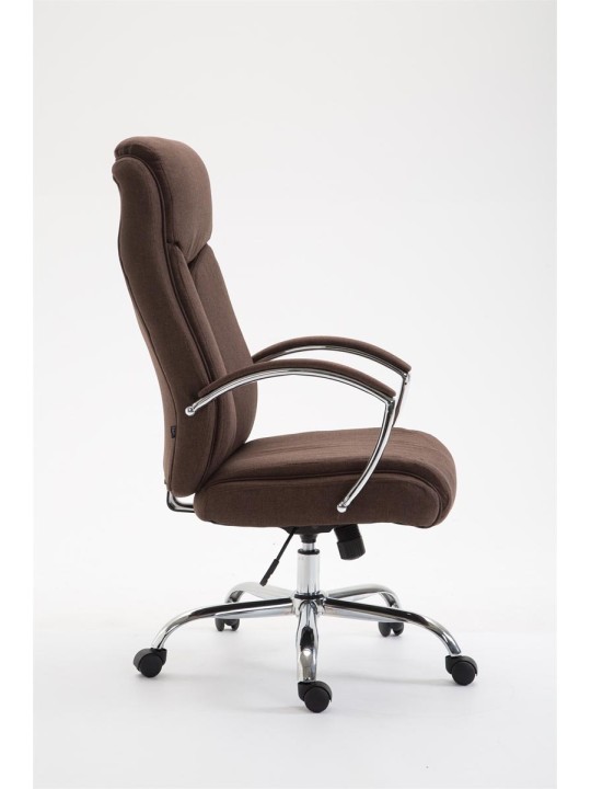 Cadeira de escritório em tecido Vaud, castanho Cadeira de escritório em tecido Vaud, castanho