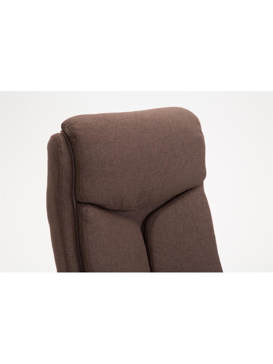 Cadeira de escritório em tecido Vaud, castanho Cadeira de escritório em tecido Vaud, castanho