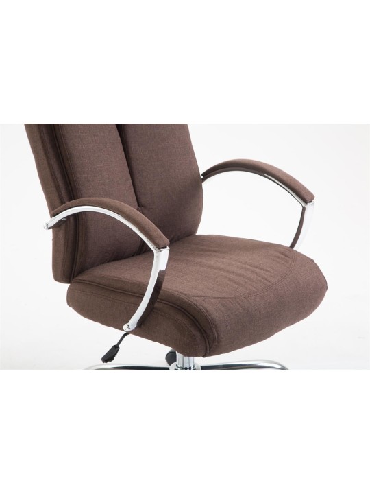 Cadeira de escritório em tecido Vaud, castanho Cadeira de escritório em tecido Vaud, castanho