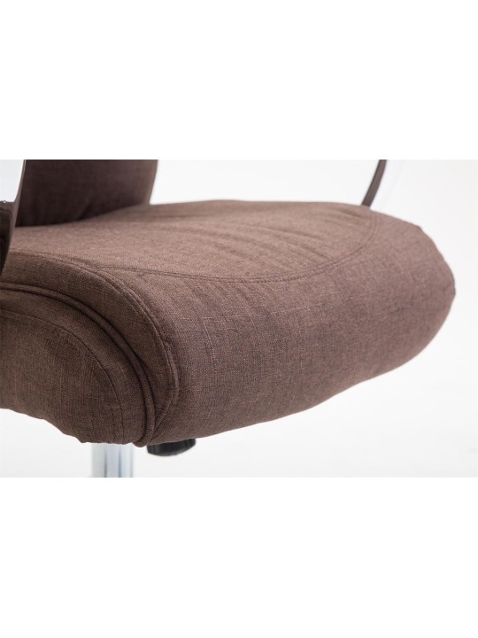 Cadeira de escritório em tecido Vaud, castanho Cadeira de escritório em tecido Vaud, castanho