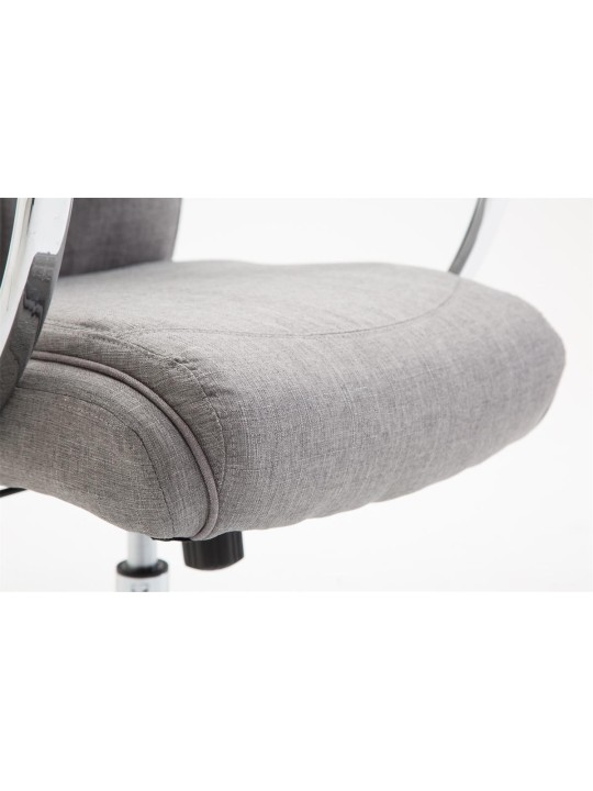 Cadeira de escritório em tecido Vaud, cinza