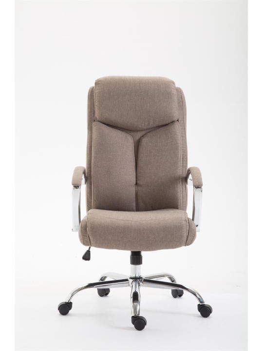 Cadeira de escritório em tecido Vaud, taupe