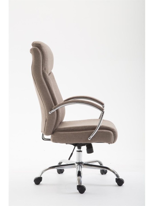 Cadeira de escritório em tecido Vaud, taupe