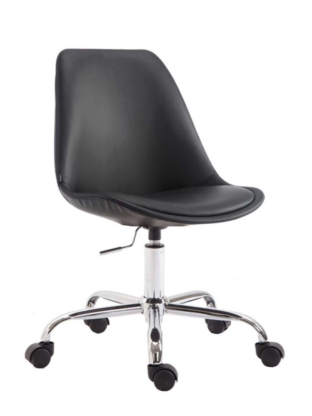 Cadeira de escritório Toulouse couro sintético, preto