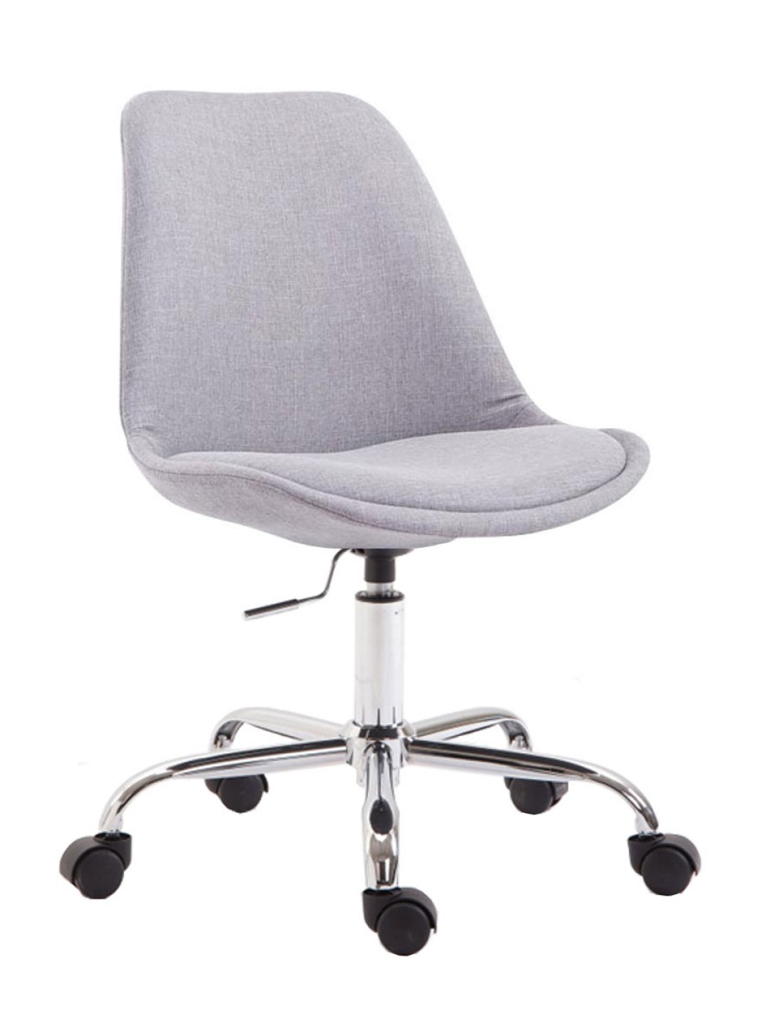 Cadeira de escritório em tecido Toulouse, cinza