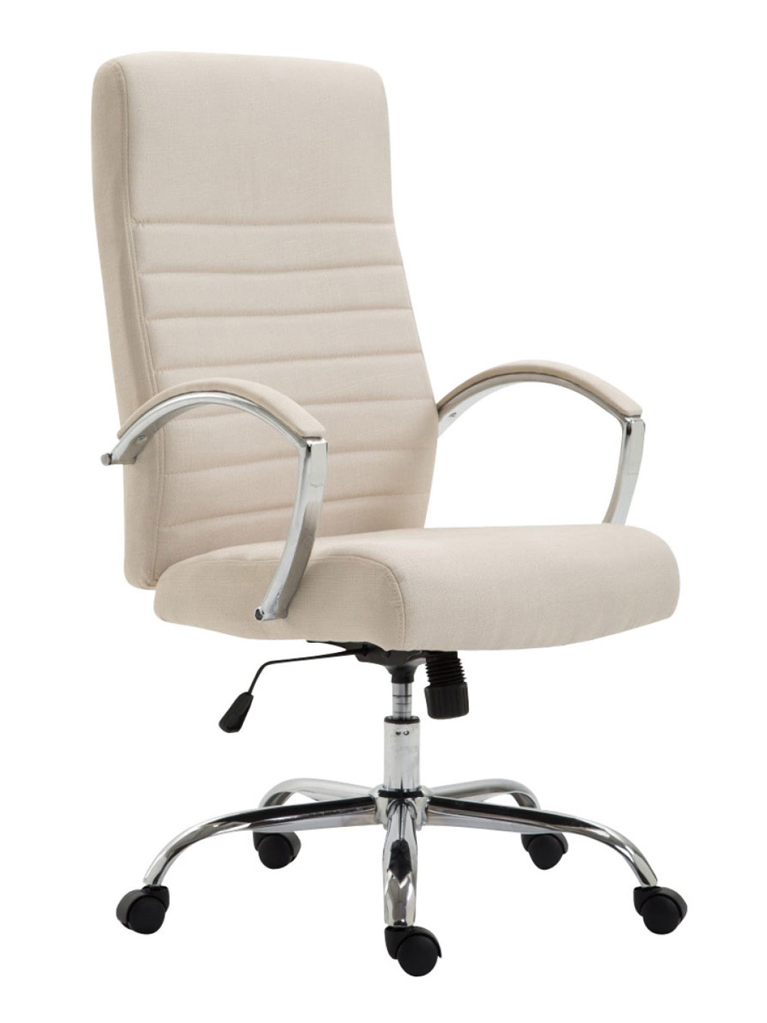 Cadeira de escritório tecido Valais, creme