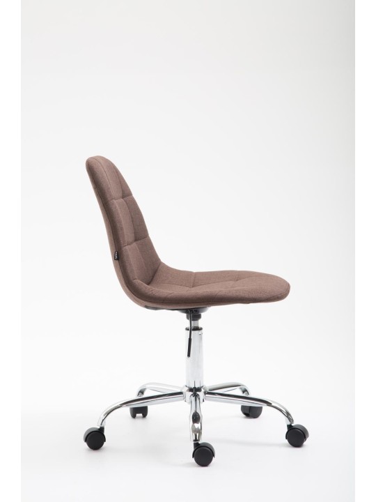 Cadeira de escritório tecido Reims, castanho