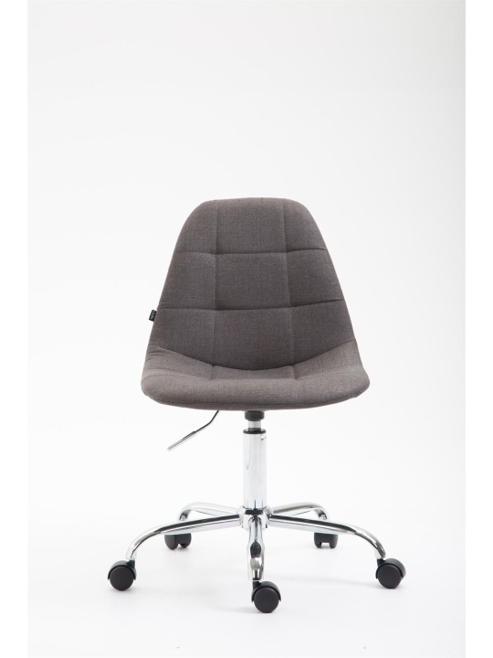 Cadeira de escritório tecido Reims, cinza escuro