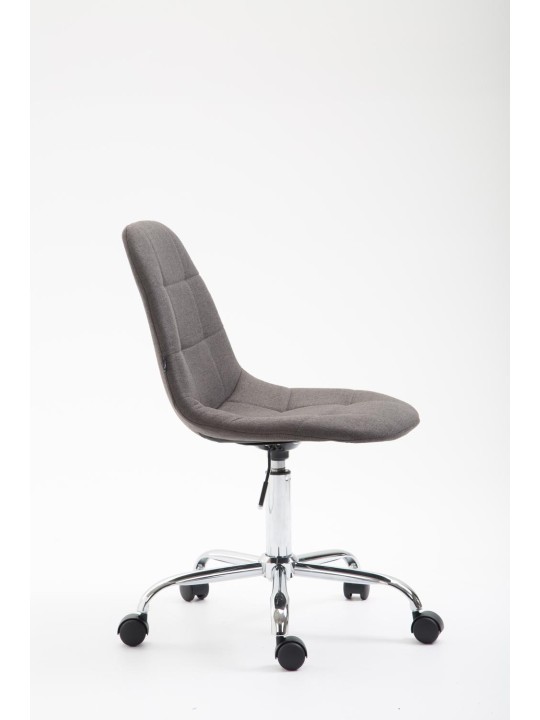 Cadeira de escritório tecido Reims, cinza escuro