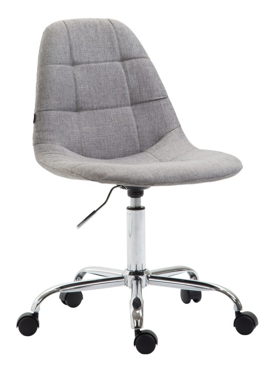 Cadeira de escritório tecido Reims, cinza