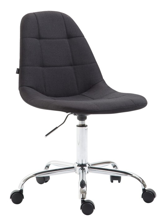 Cadeira de escritório tecido Reims, preto