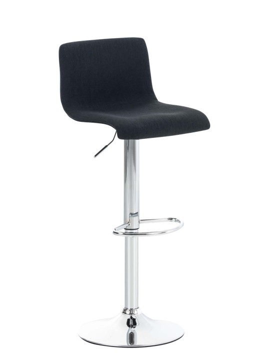 Banqueta alta Hoover tecido C, preto