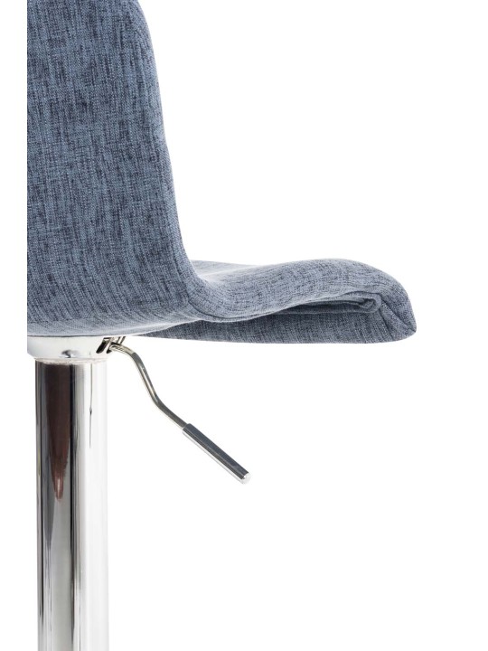 Banqueta alta Hoover tecido C, azul