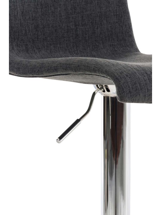 Banqueta alta Hoover tecido C, cinza escuro