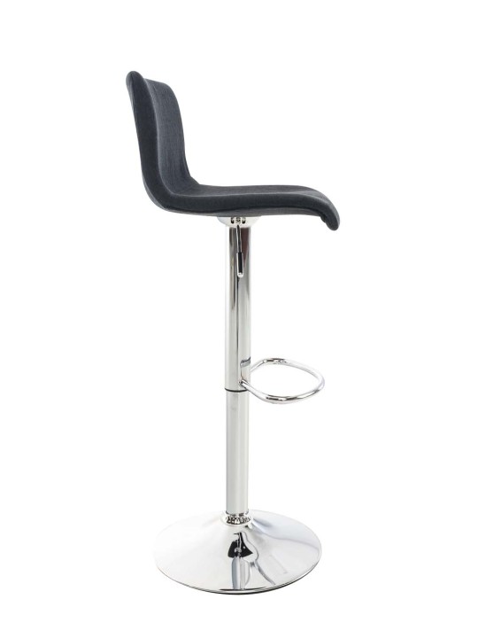 Banqueta alta Hoover tecido C, preto