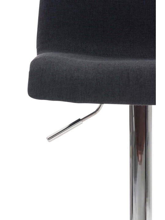 Banqueta alta Hoover tecido C, preto