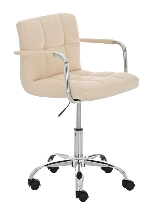 Cadeira de escritório Lucy, creme