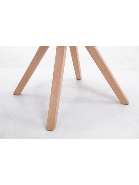 Cadeira para visitantes tecido Toulouse Natura Square, taupe