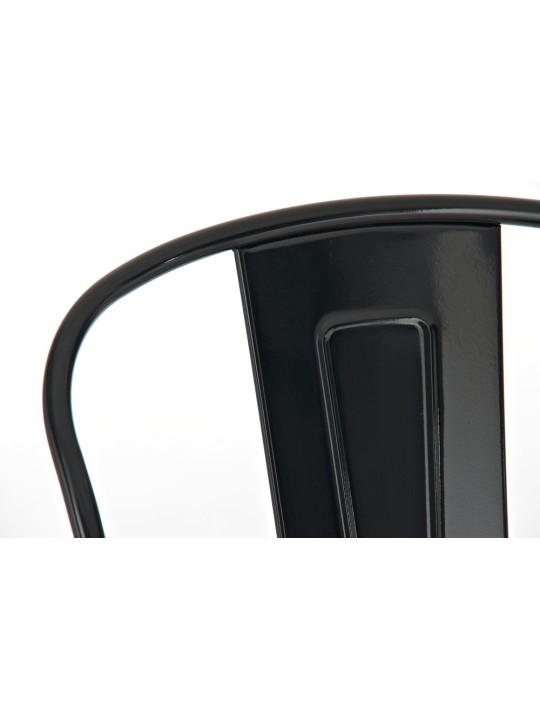 Conjunto de 2 bancos altos Aiden, preto Conjunto de 2 bancos altos Aiden, preto