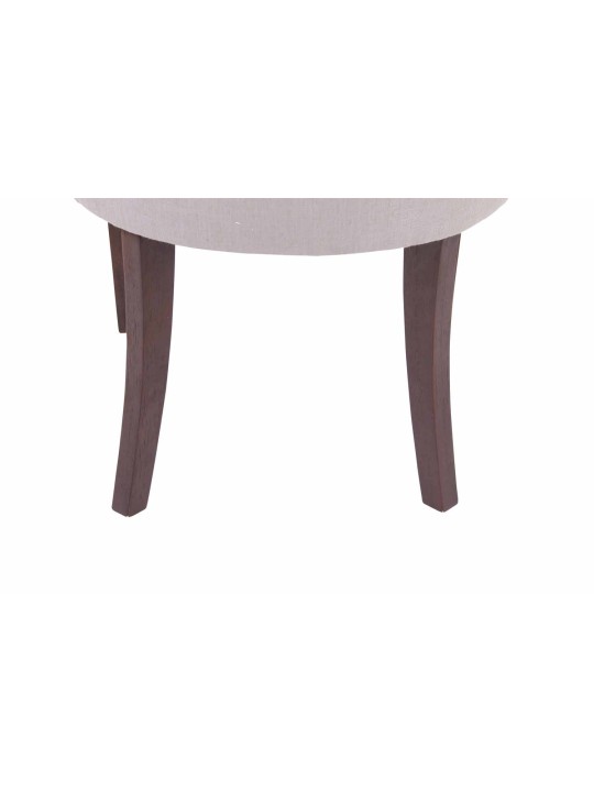 Cadeira da sala de jantar tecido Aberdeen antigo, cinza