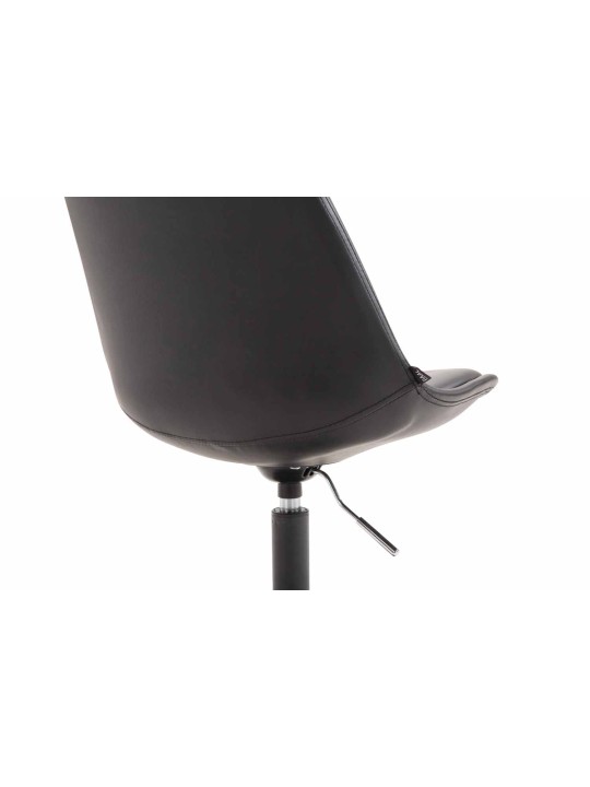 Cadeira Maverick B couro sintético, preto