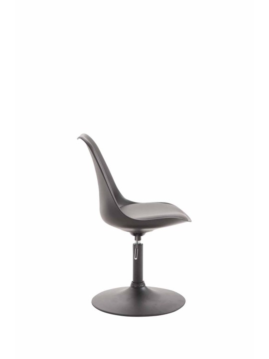 Cadeira Maverick B de plástico, preto