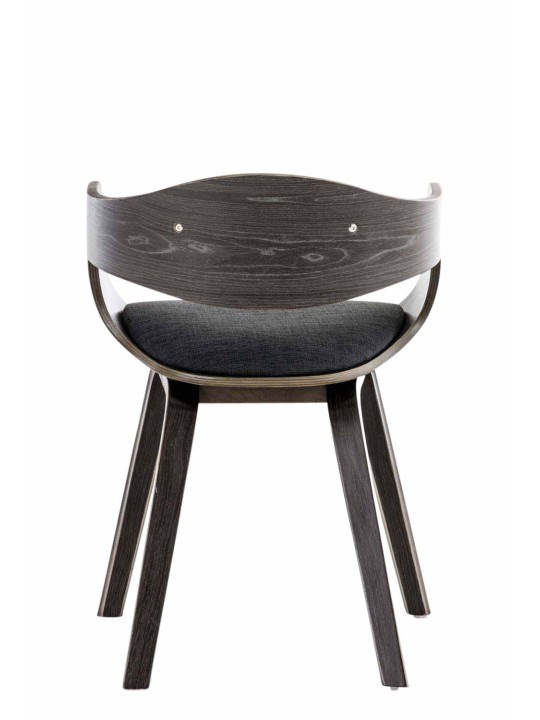 Cadeira para visitantes em tecido Kingston, cinza/cinza escuro