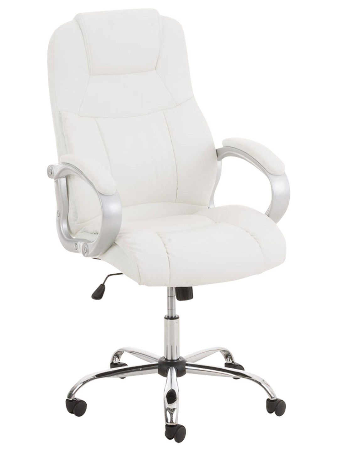 Cadeira de escritório BIG Apollo couro sintético V2, branco
