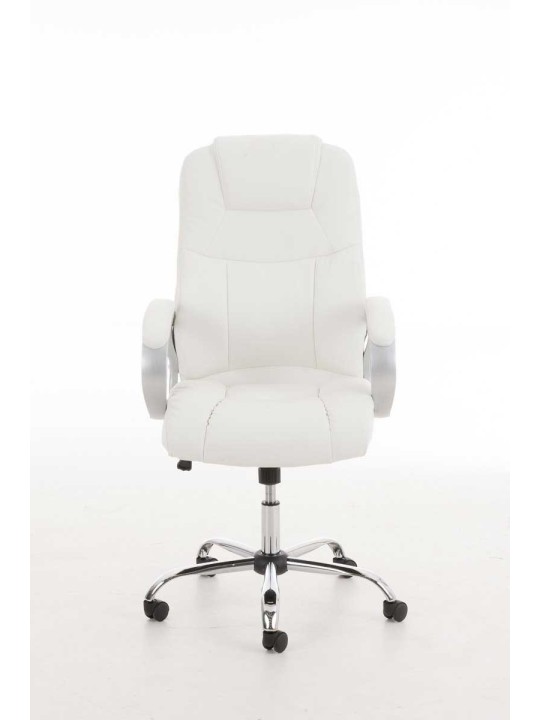 Cadeira de escritório BIG Apollo couro sintético V2, branco Cadeira de escritório BIG Apollo couro sintético V2, branco