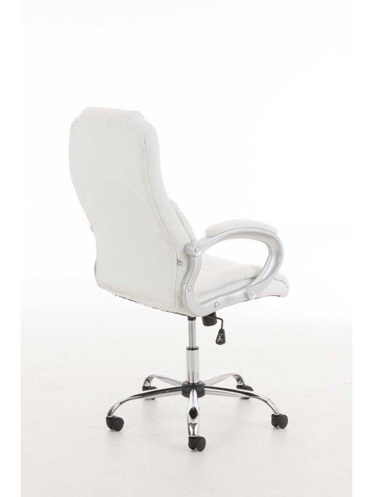 Cadeira de escritório BIG Apollo couro sintético V2, branco Cadeira de escritório BIG Apollo couro sintético V2, branco