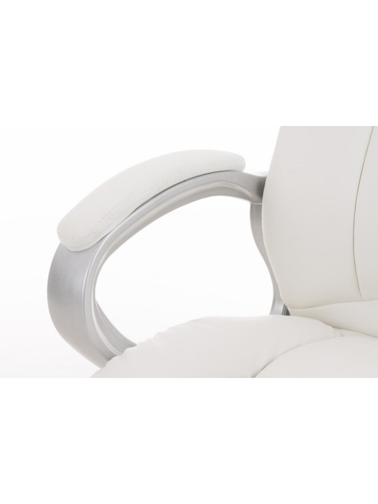 Cadeira de escritório BIG Apollo couro sintético V2, branco Cadeira de escritório BIG Apollo couro sintético V2, branco