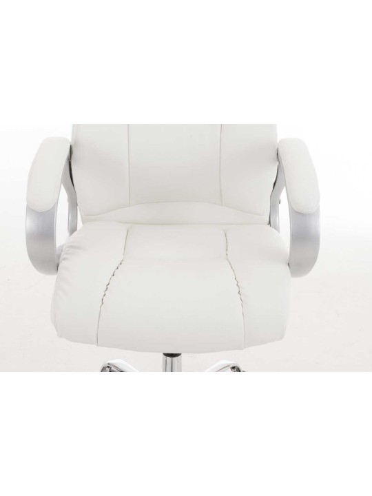 Cadeira de escritório BIG Apollo couro sintético V2, branco Cadeira de escritório BIG Apollo couro sintético V2, branco