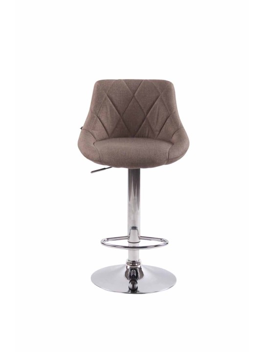 Conjunto de 2 bancos altos tecido Lazio C, taupe