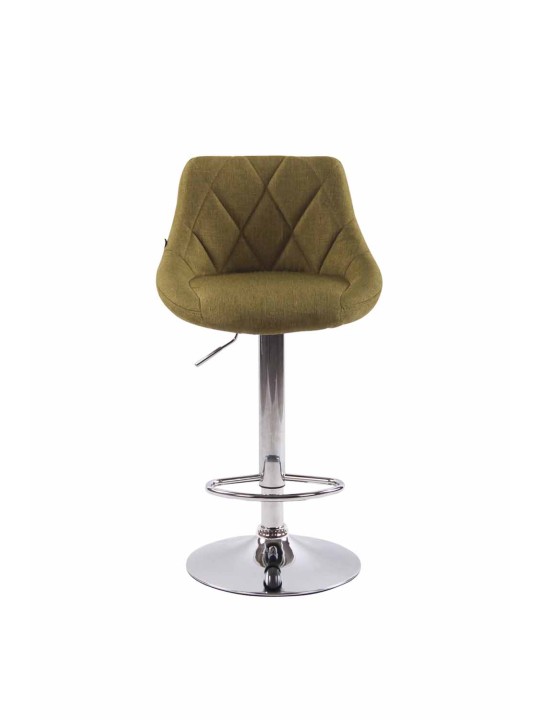 Conjunto de 2 bancos altos tecido Lazio C, verde