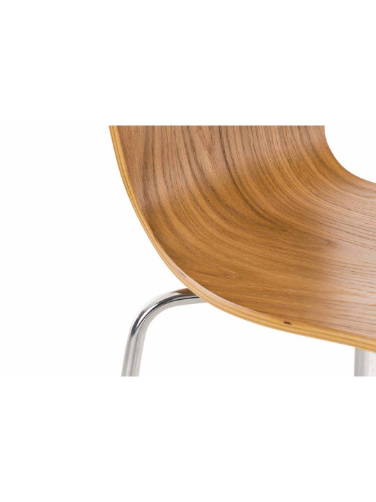 Conjunto de 2 cadeiras para visitantes Aaron, carvalho