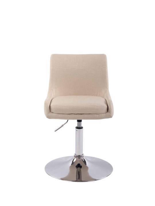 Tecido de clube de espreguiçadeira, creme