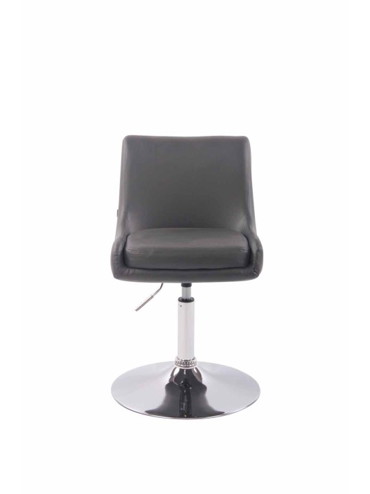 Espreguiçadeira Club couro sintético, cinza