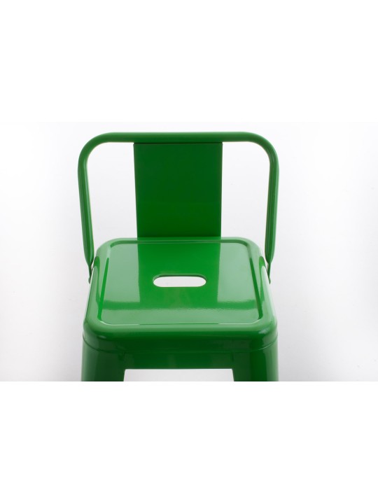 Conjunto de 2 bancos altos Mason, verde