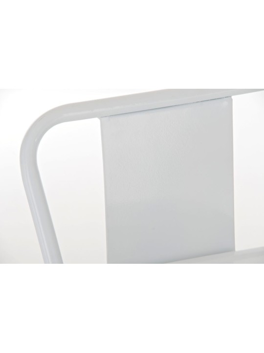 Conjunto de 2 bancos altos Mason, branco