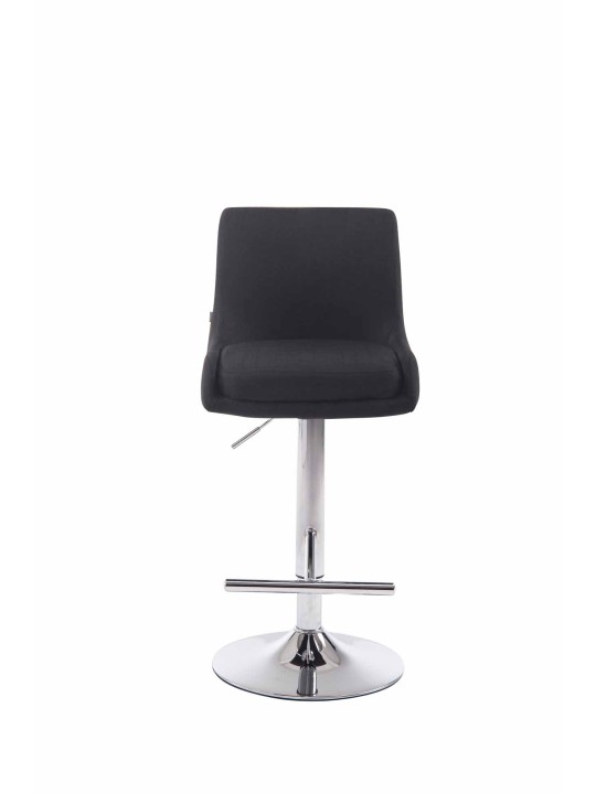 Banqueta alta Club tecido C, preto Banqueta alta Club tecido C, preto