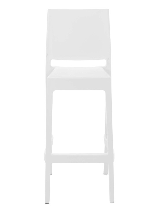 Banqueta alta Maya, branco