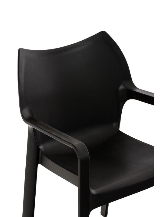 Cadeira DIVA, preto