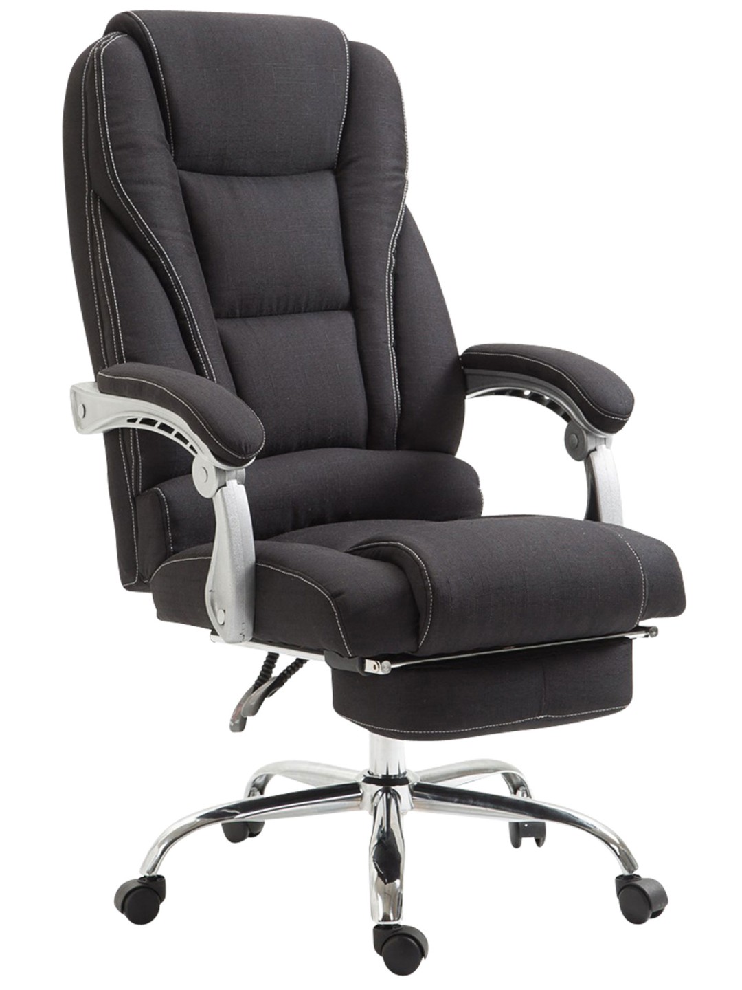 Cadeira de escritório tecido Pacific, preto